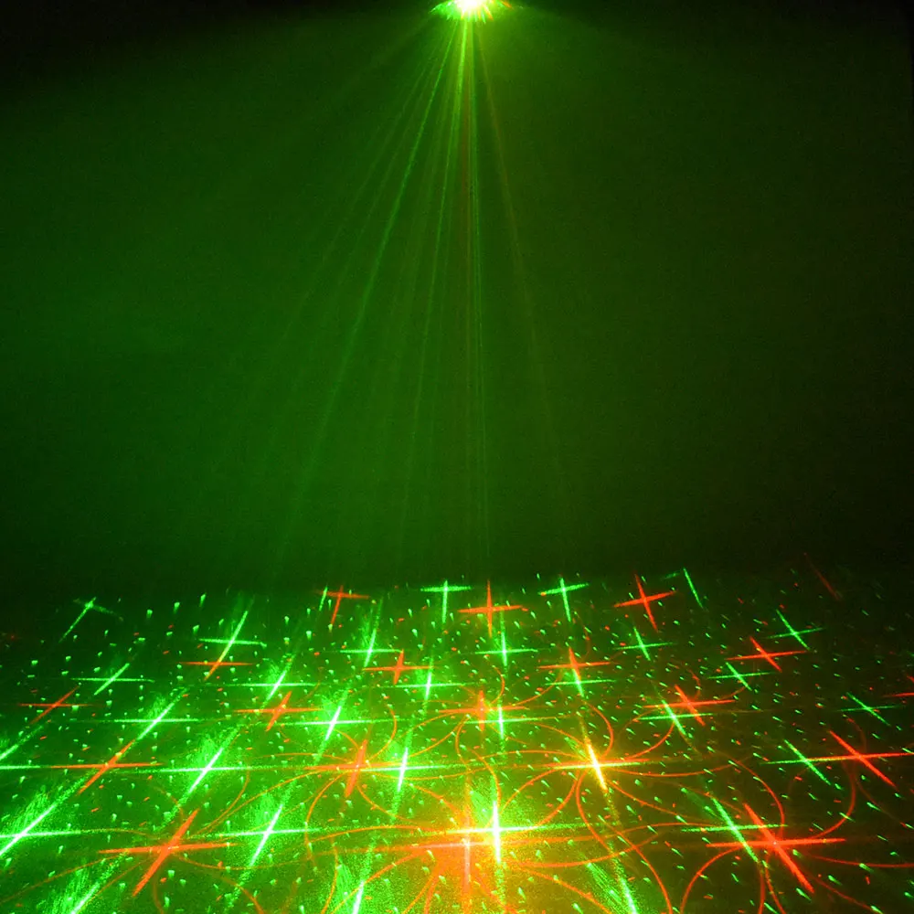 Фонарь для дискотеки DJ танца Lumiere с голосовым управлением 8 режимов пультом