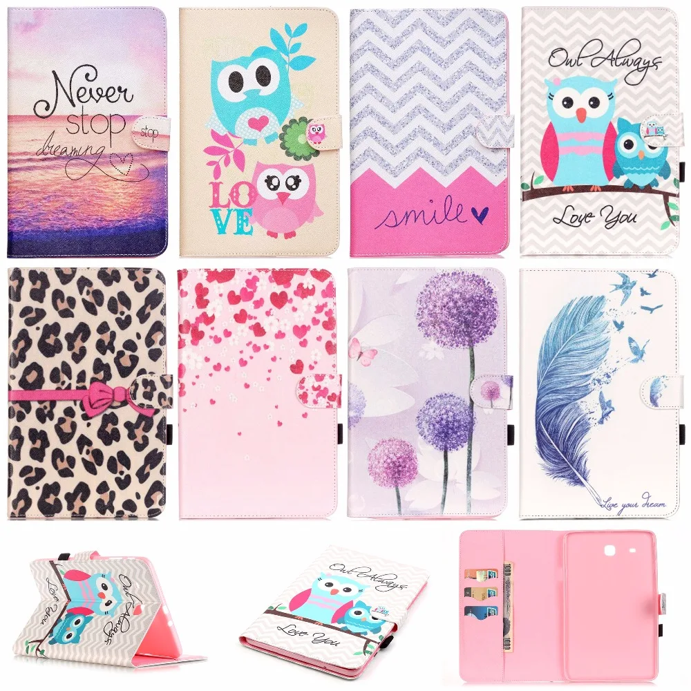 For Samsung Galaxy Tab E 9.6 T560 SM-T560 Fashion PU Leather Flip Case For Samsung Galaxy Tab E T561 SM-T561 Tablet Smart Case For Samsung Galaxy Tab E 9.6 T560 SM-T560 Fashion PU Leather Flip Case For Samsung Galaxy Tab E T561 SM-T561 Tablet Smart Case