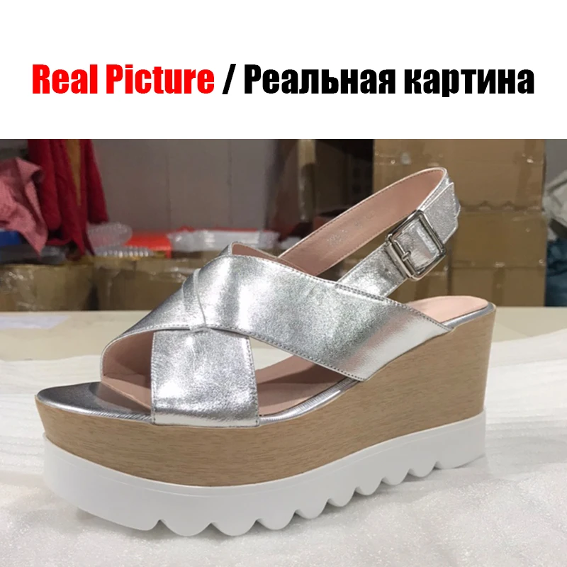Женские сандалии на толстой платформе DORATASIA модные летние босоножки из