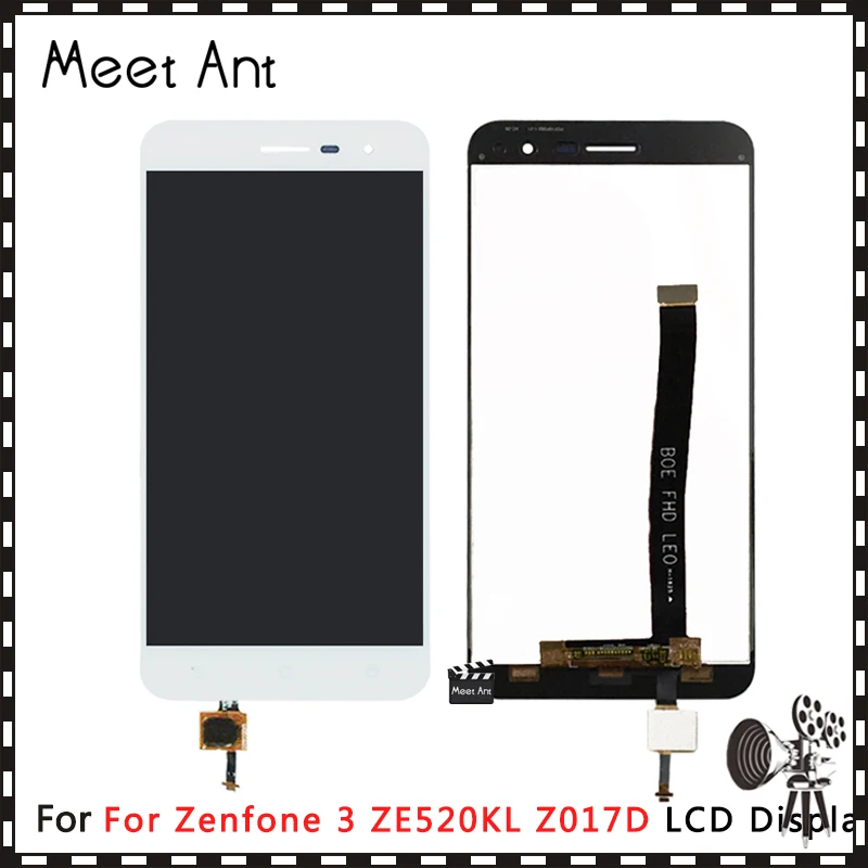 Высококачественный ЖК-дисплей 5 2 дюйма для Asus ZenFone 3 ZE520KL Z017D с сенсорным экраном и
