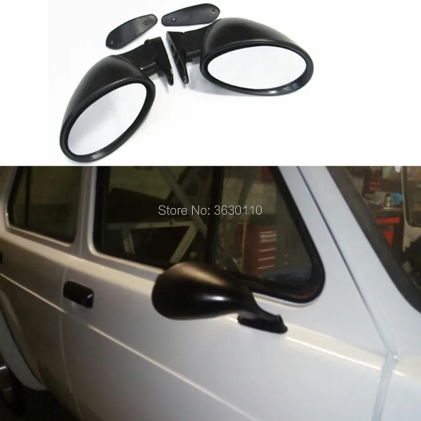 Pair of "California Classic" Side View Door Mirrors Universal Car