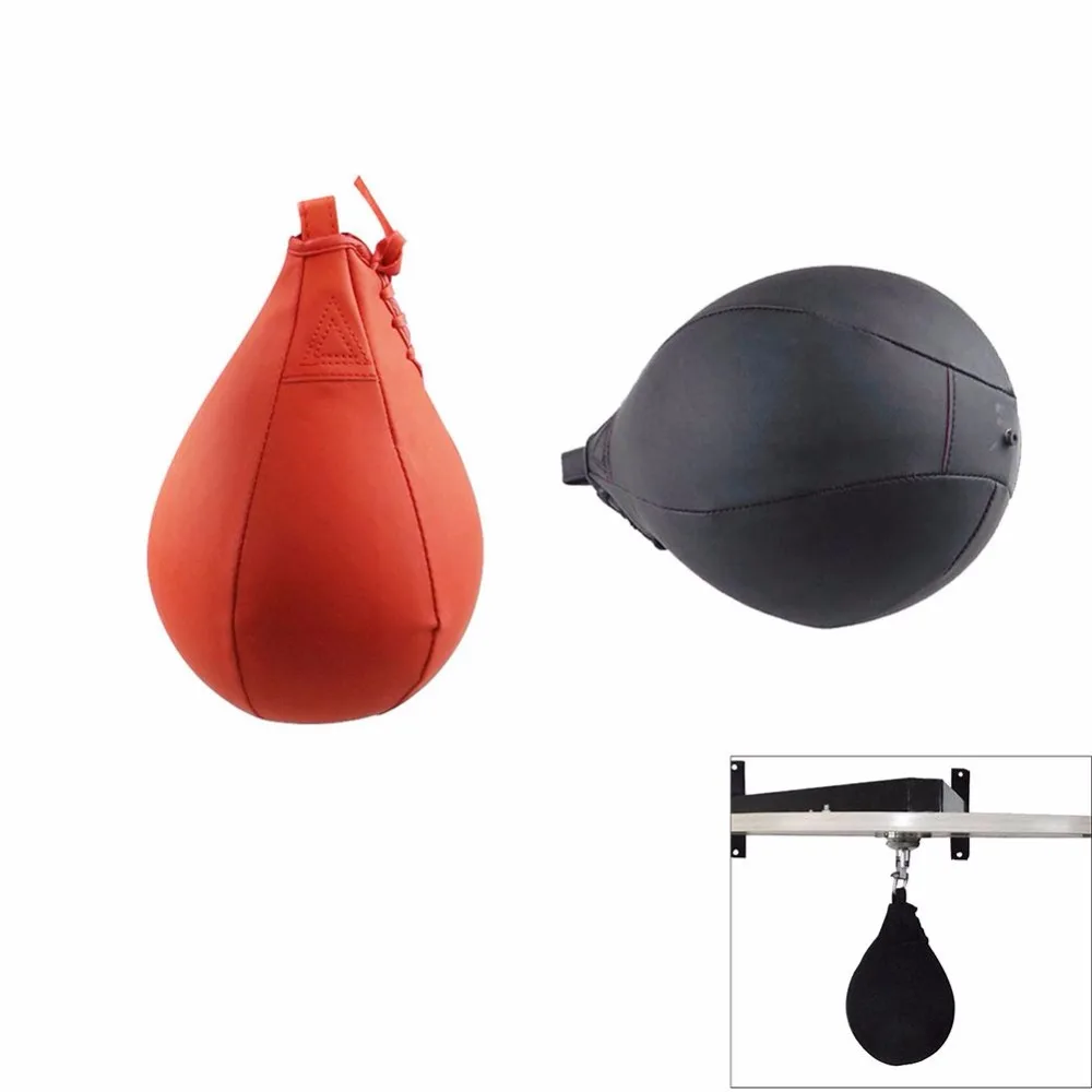 Professional PU Leather Speed Punch Bag for Boxing MMA Speed Training Boxing Training Ball