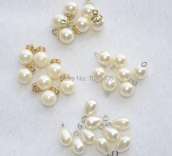 

free shipment fancy100pcs/lot mix 4 styles sew on rhinestone pearl sewing for diy decoration