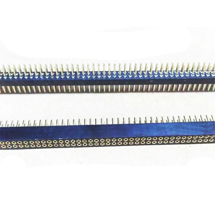 2x50P hole pin header, female header 1.27