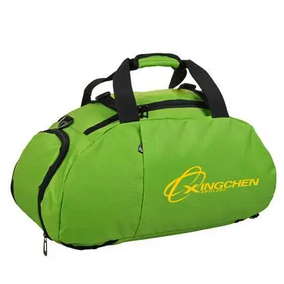 Мужские Прочные нейлоновые сумки большой емкости, двойная функция, спортивные сумки-мессенджеры, спортивная сумка, обувь wo для мужчин и женщин, спортивная сумка для йоги - Цвет: green