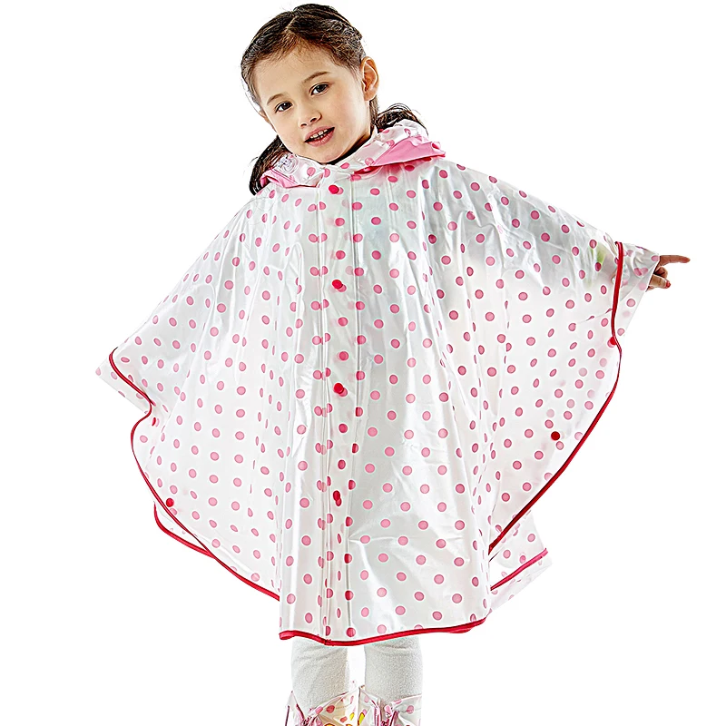 Zappos Footer Girls Rain Poncho