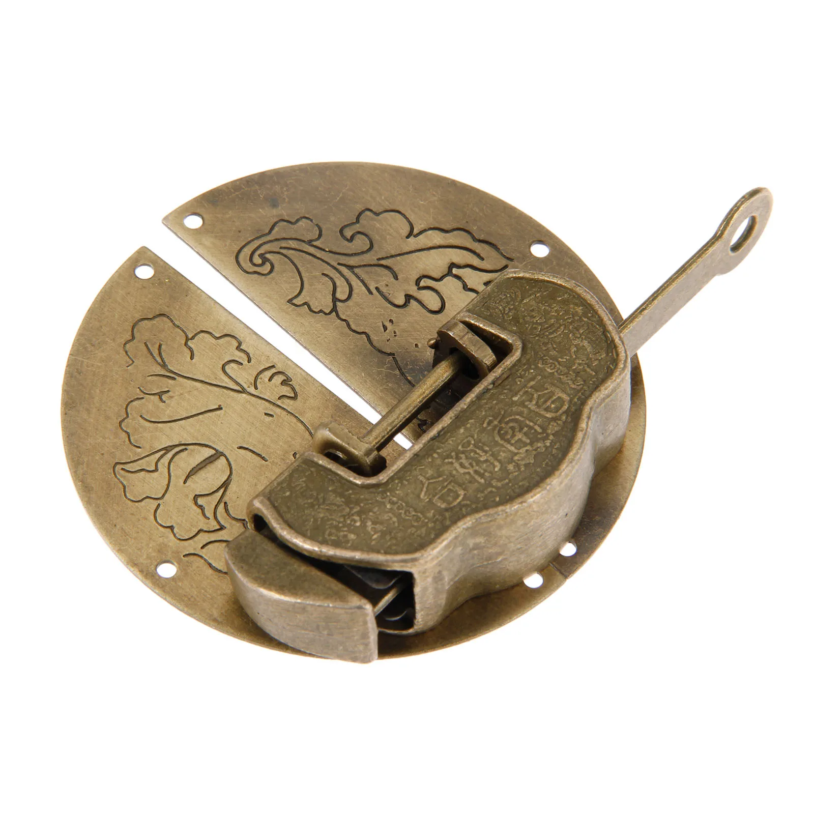 DRELD Antique Furniture Hardware Set Toggle Latch Hasp Buckle Clasp+Decorative Chinese Old Padlock Lock For Jewelry Wooden Box DRELD Antique Furniture Hardware Set Toggle Latch Hasp Buckle Clasp+Decorative Chinese Old Padlock Lock For Jewelry Wooden Box