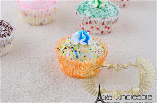 Artificial Cupcake squishy toys 6pcs - 7