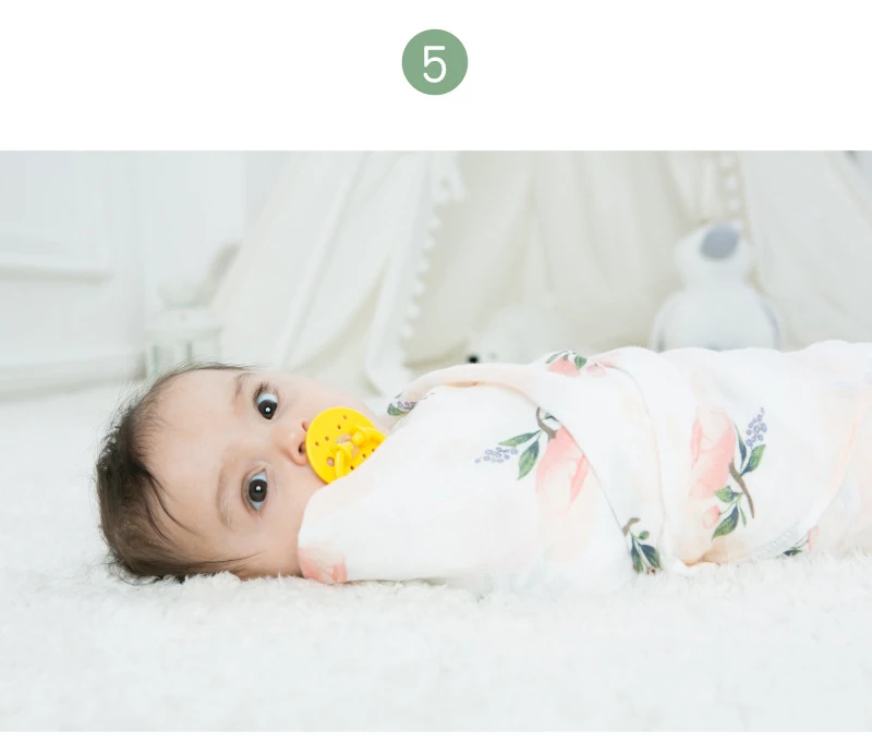120*120 см новорожденный обернутый бамбуковый муслин салфетки пеленки одеяло кактус Фламинго Детские Банные полотенца Детский Пеленальный марлевые полотенца