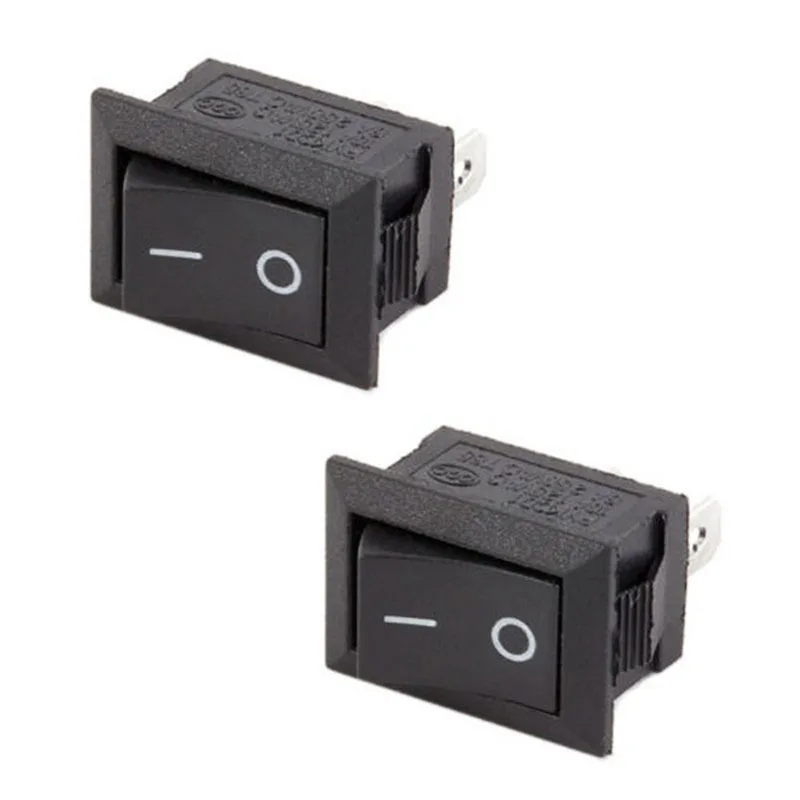 

10Pc Lot 2 Pin 12V Car Boat Dot Light ON/OFF Rocker Toggle Mini Switch Tool Set Home Switches Accessories Tools Supplies