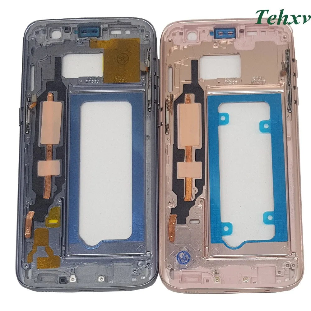 

Original Middle Back Frame Chassis Plate Bezel Back Housing For Samsung Galaxy S7 G930 G930F G930FD G930W8 G930A G930V G930T