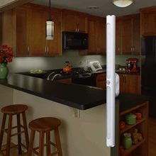 30 см USB Перезаряжаемый светодиодный светильник для шкафа с датчиком движения, ночник, беспроводной светильник для кухни, спальни, шкафа, белый