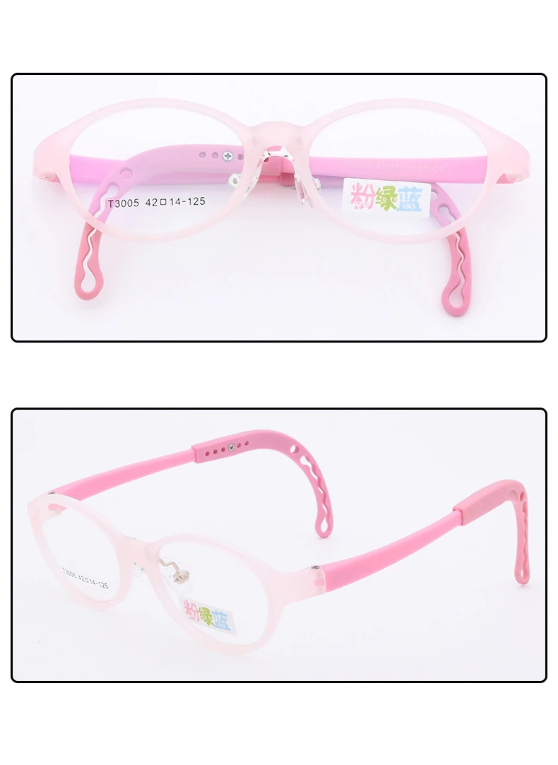 Fashion Student Spectacle Frame Children Myopia Eyeglasses Computer Optical Kids Eye Glasses Frame For Baby Boys&Girls TL3005