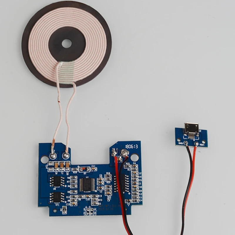 Беспроводное зарядное устройство PCBA DIY Быстрая зарядка для iPhone8/X pcba печатная