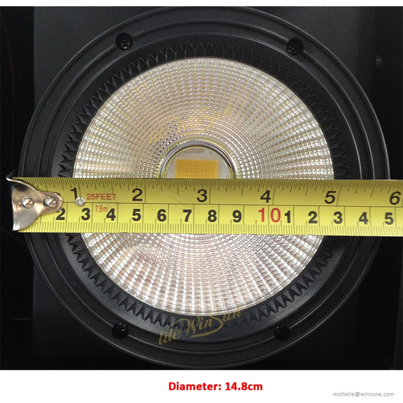 Dimmering 4x100W Blinder COB Led Lamp 4 Eyes WhiteWarm White DMX Wash Light (1)