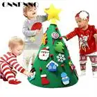 ONNPNNQ 3D DIY Войлок Рождественская елка малыш рождественские подвесные украшения Дети Рождественские подарки