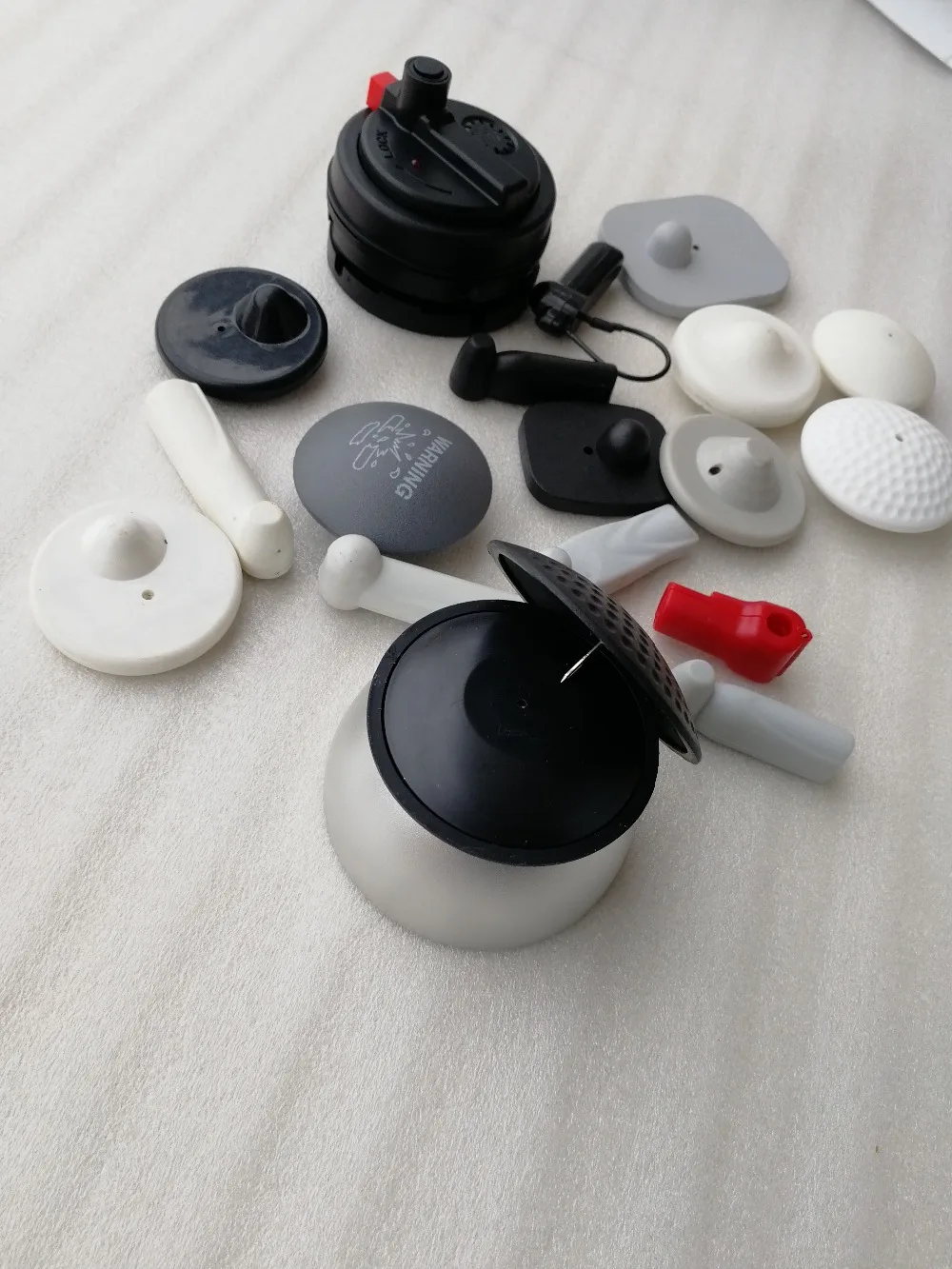 Original 15000GS EAS Magnetic Golf  Detacher Tag Remover Universal Magnet Eas Golf Detacher Security Lock Key With 1 Hook 1 Tag