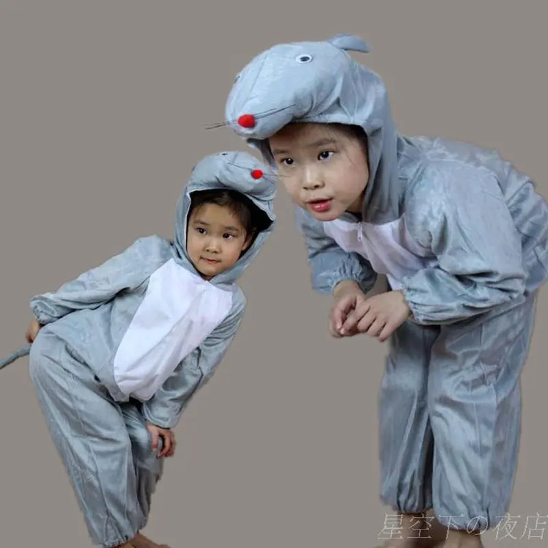 Child Kids Toddler Tween Pajama Cartoon Animal Mouse Costumes Performance Clothing Suit Children S Day Halloween