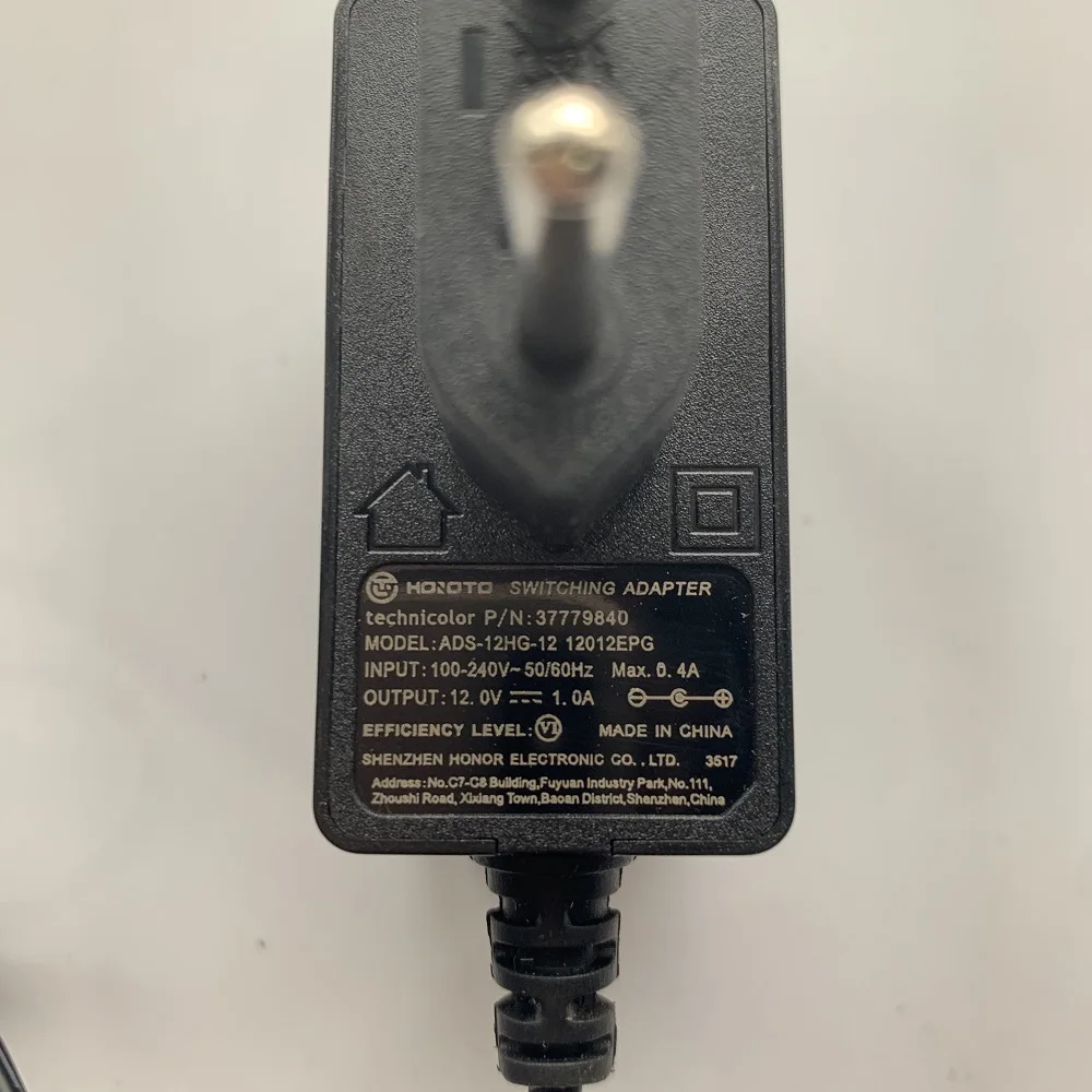HOIOTO адаптер питания 12V 1A ADS-12HG-12 12012EPG для камеры видеонаблюдения