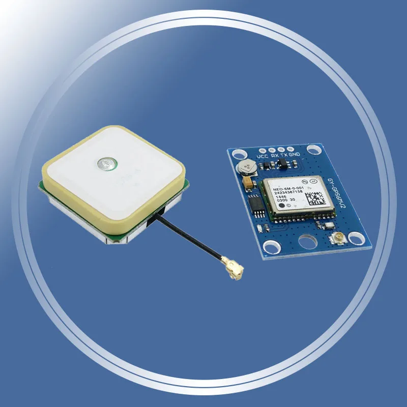 

GY-NEO6MV2 New NEO-6M GPS Module NEO6MV2 with Flight Control EEPROM MWC APM2.5 Large Antenna for arduino