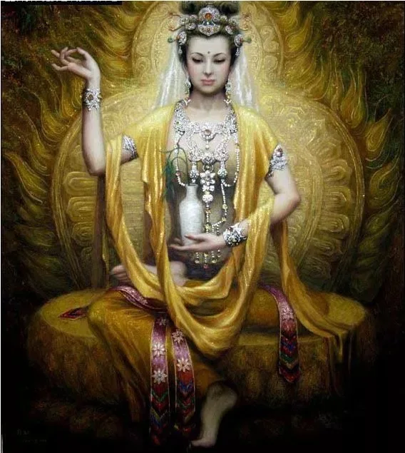 

Dunhuang figure cotton silk thread DMC people accurate 11ct printed cross stitch kits embroidery DIY handmade needlework wall
