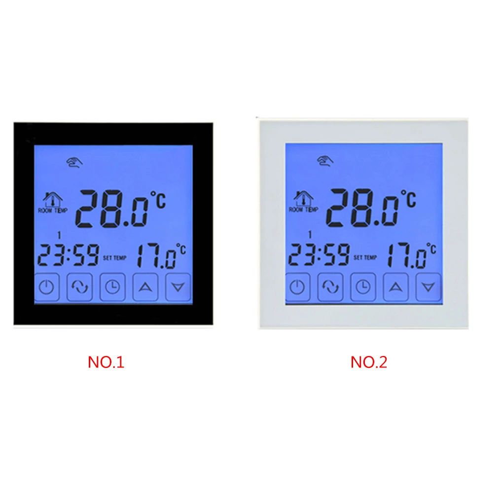 Цифровой Wi-Fi водонагревающий термостат программируемый комнатный температурный контроллер ЖК-дисплей Wifi термостат