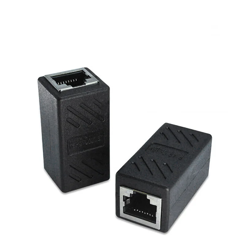 1 пара RJ45 Женский муфта для Ethernet Cat 5/CAT 6 LAN кабель удлинитель JLRL88| |