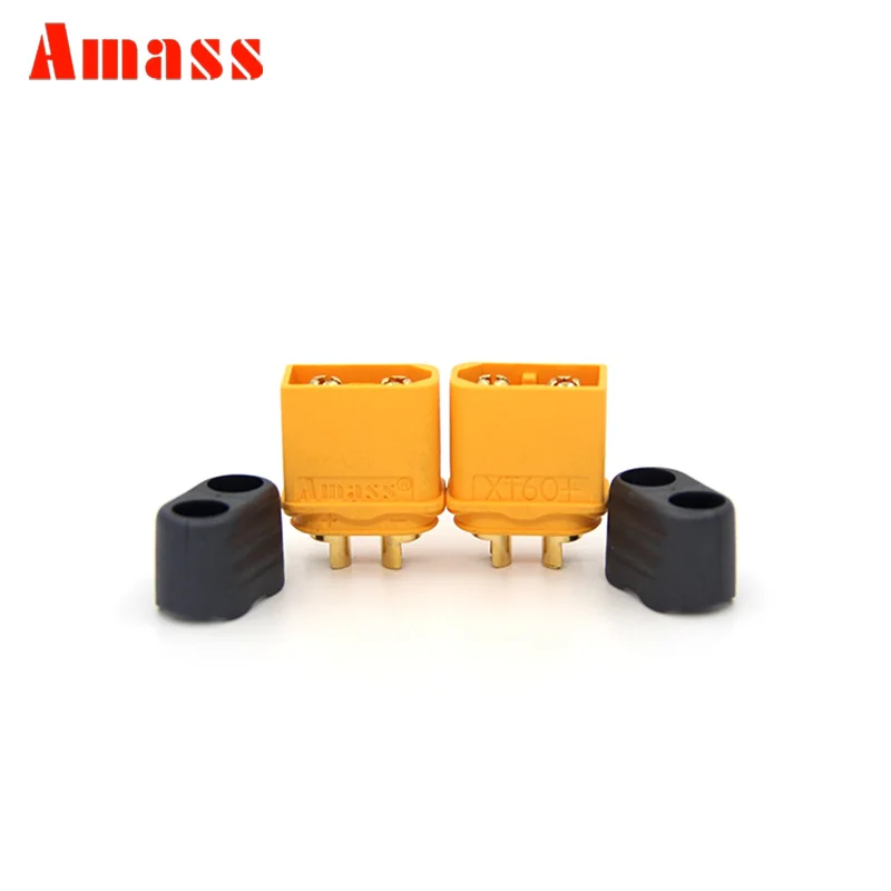 

10 Pairs Amass XT60H(+) Sheath Housing Lithium battery discharging terminal for scooter charging interface XT60H