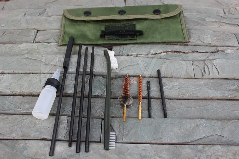 10 шт./комплект набор инструментов для чистки винтовки 308 7 62 мм|gun cleaning kit set|gun kitgun |