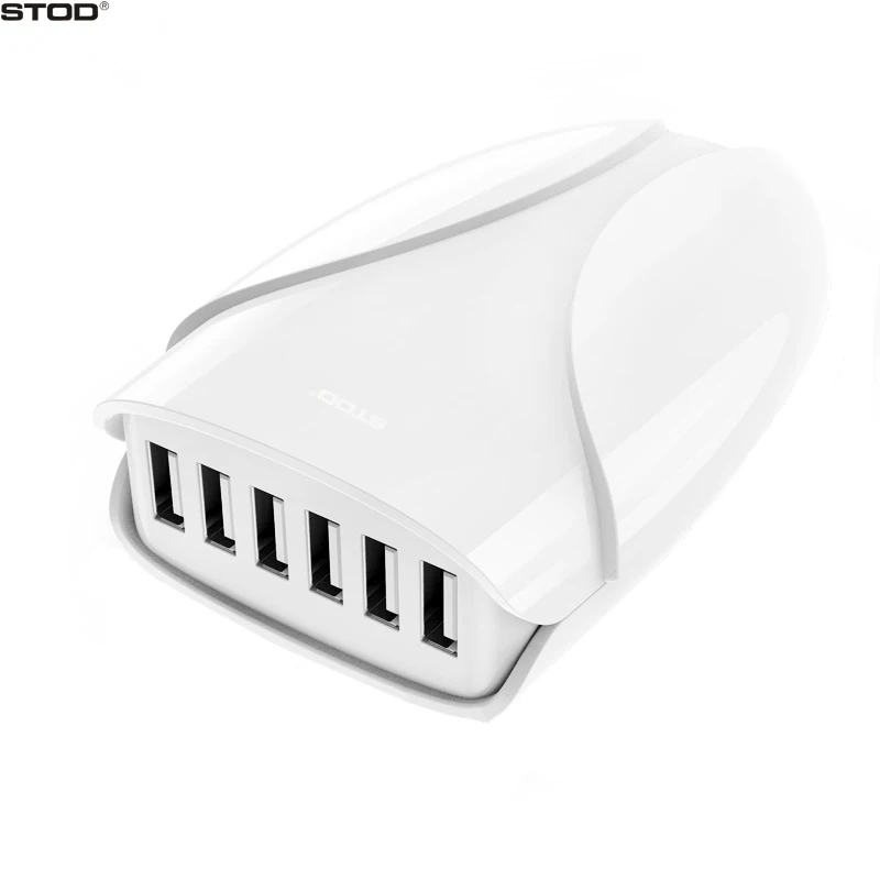 

STOD 6 Port USB Travel Charger 30W Charging Station For iPhone iPad Mini Pro Samsung Huawei ZTE AUSU AC Power Adapter