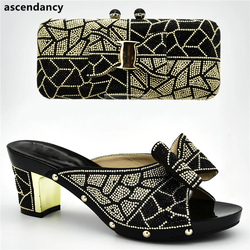 Con Boda Zapatos Plata Bolsa Decorado Imitación De Amarillo Fiestas kXiuZP