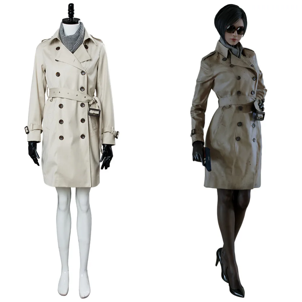 

Resident Evil Remake Cosplay Ada Wong Costume Cosplay Outfit Ada Wong Red Dress Costume Halloween Carnival Tailor Made