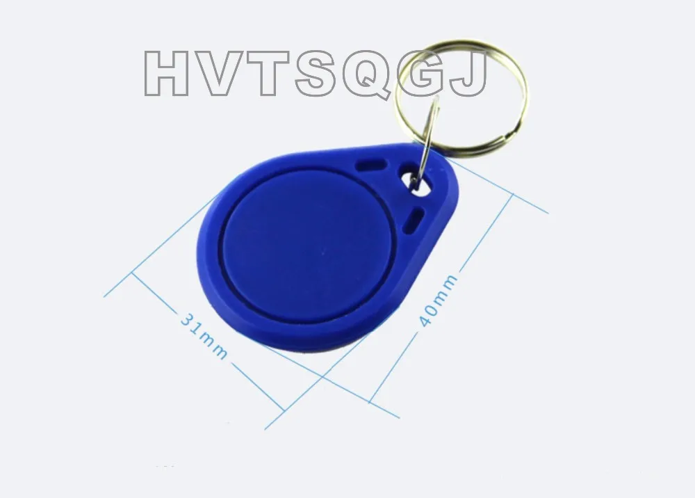 

100pcs Free shipping 13.56mhz 215 chip rewritable rfid keyfob