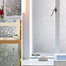 Professional Adhesive Waterproof Static Frosted Window Sticker Film Cover