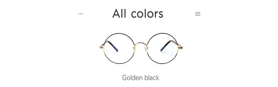 OVZA ретро очки оправа для женщин металлическая большая оптическая оправа мужские модные круглые очки для чтения S2061