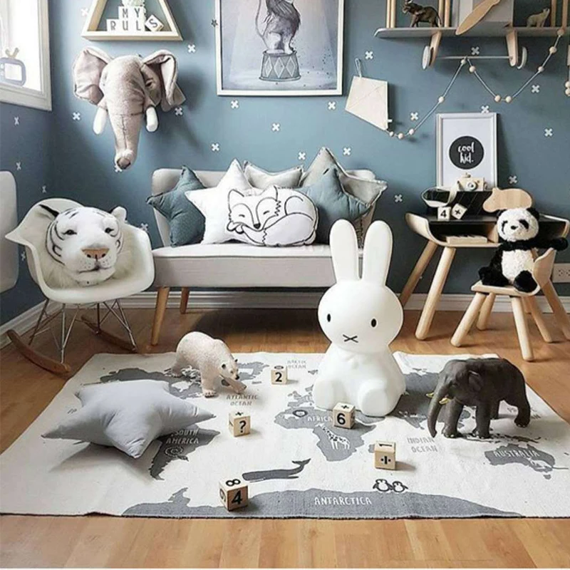 remarkable  soft baby play mat toys world map kids rug puzzle children's mat developing alfombra infantil tapet