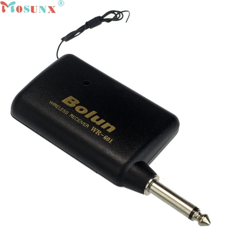Mosunx заводская цена беспроводной FM передатчик приемник петличный нагрудный зажим микрофонная система J02T Прямая поставка
