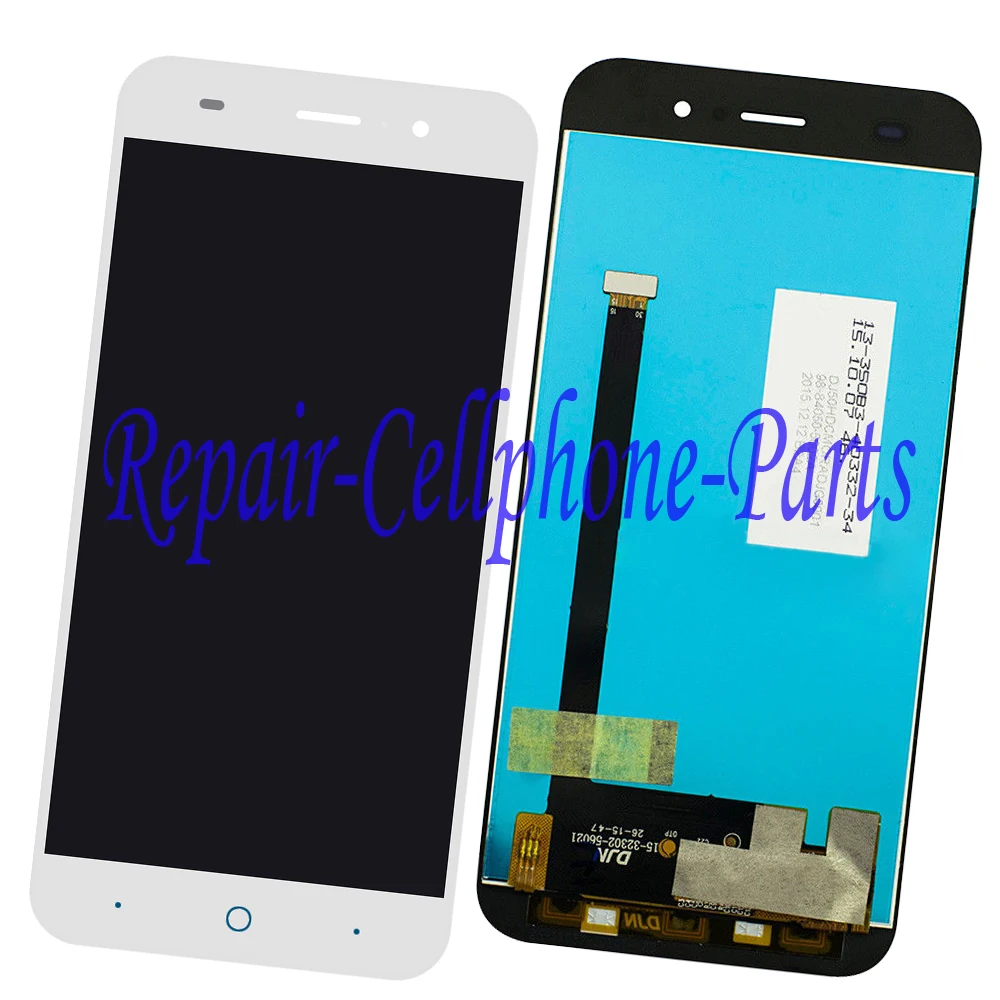 

White Original new Full LCD DIsplay + Touch Screen Digitizer Assembly For ZTE Blade X7 D6 V6 Z7 T660 T663 Tracking Number