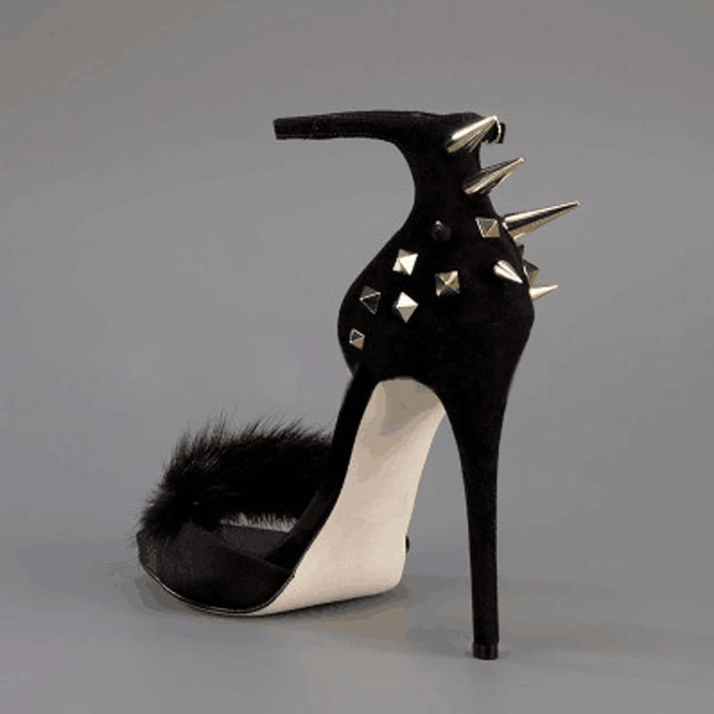 2016-new-arrival-concise-but-fashion-women-sandals-rabbit-hair-rivets-studded-high-heels-buckle-strap (4)