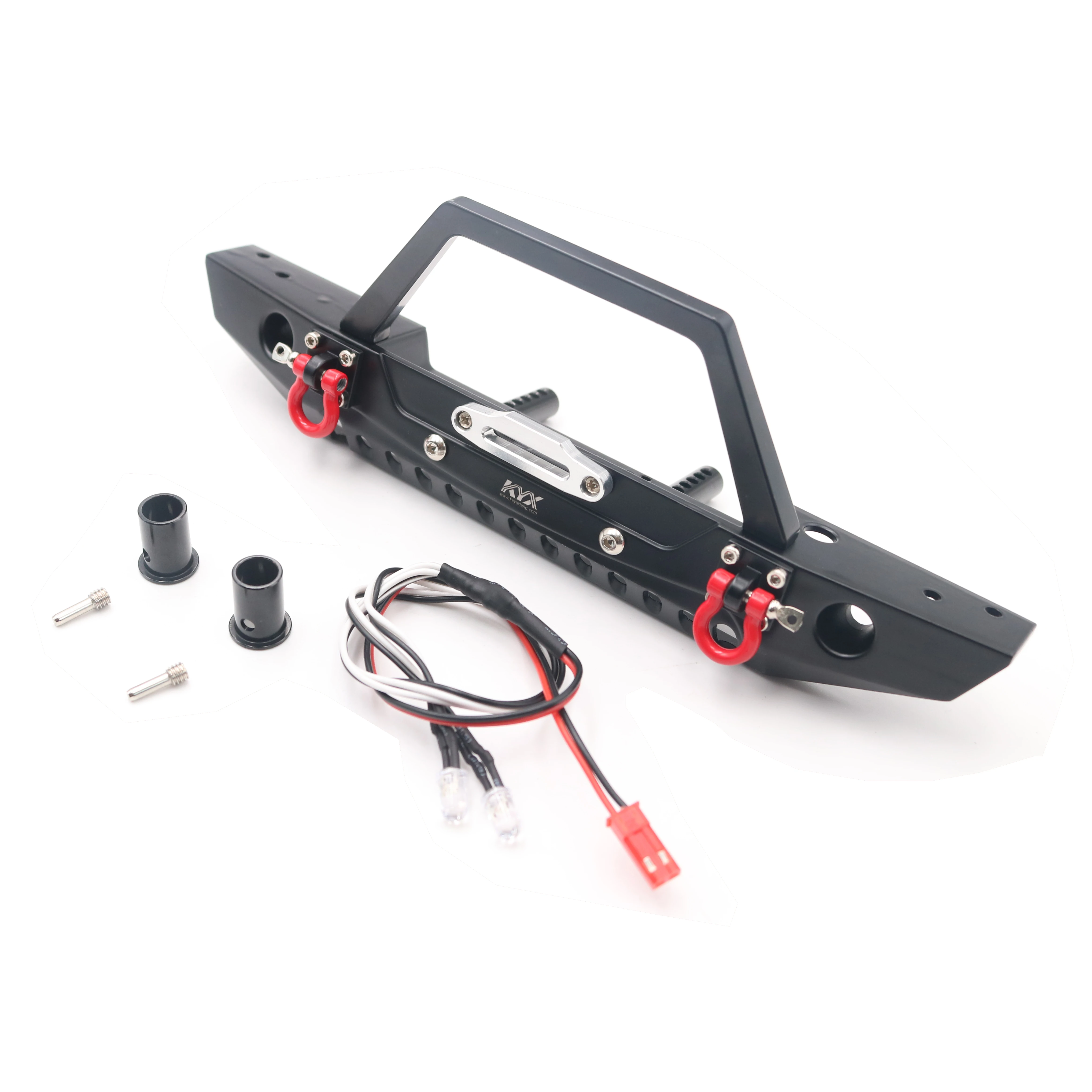 

KYX Racing Metal Front Bumper for RC Crawler Car Traxxas TRX-4 Trx4 Redcat Gen8 Scout II