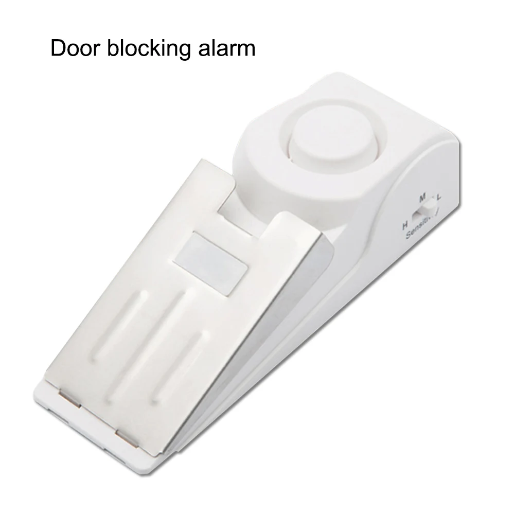 

Security Door Stop Alarm Intelligent Stopper Portable Alert Burglar For Traveling Office Home Hotel TN88