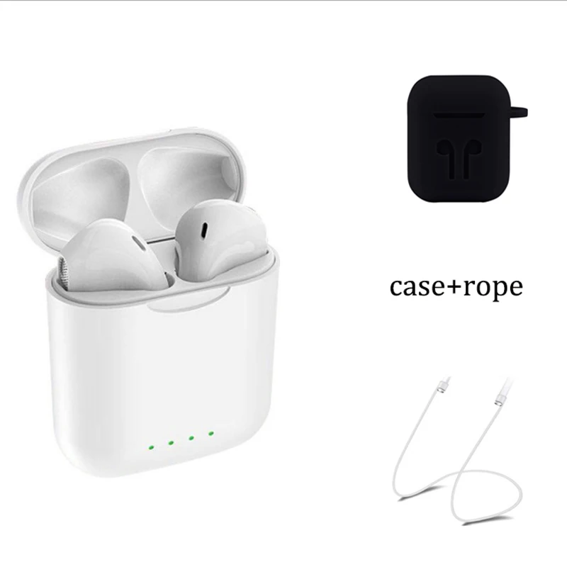 DISOUR I88 TWS наушники 5,0 наушники мини беспроводные Bluetooth наушники PK I10 I9S для IPhone XS X для Xiaomi мобильного телефона Android - Цвет: I88 with black case