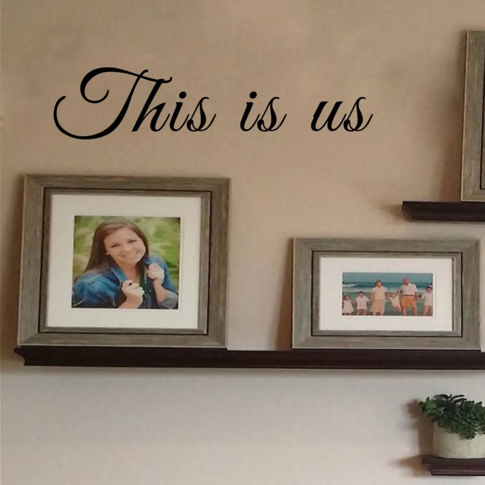 Buy This is Us Wall Decal Photo Gallery Wall Sticker