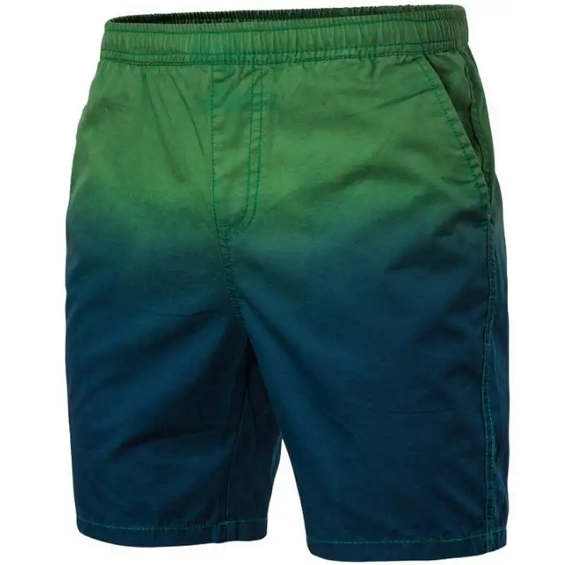 Новые модные мужские спортивные пляжные шорты, брюки, спортивные брюки, шорты для фитнеса, повседневные спортивные шорты большого размера - Цвет: cao lv