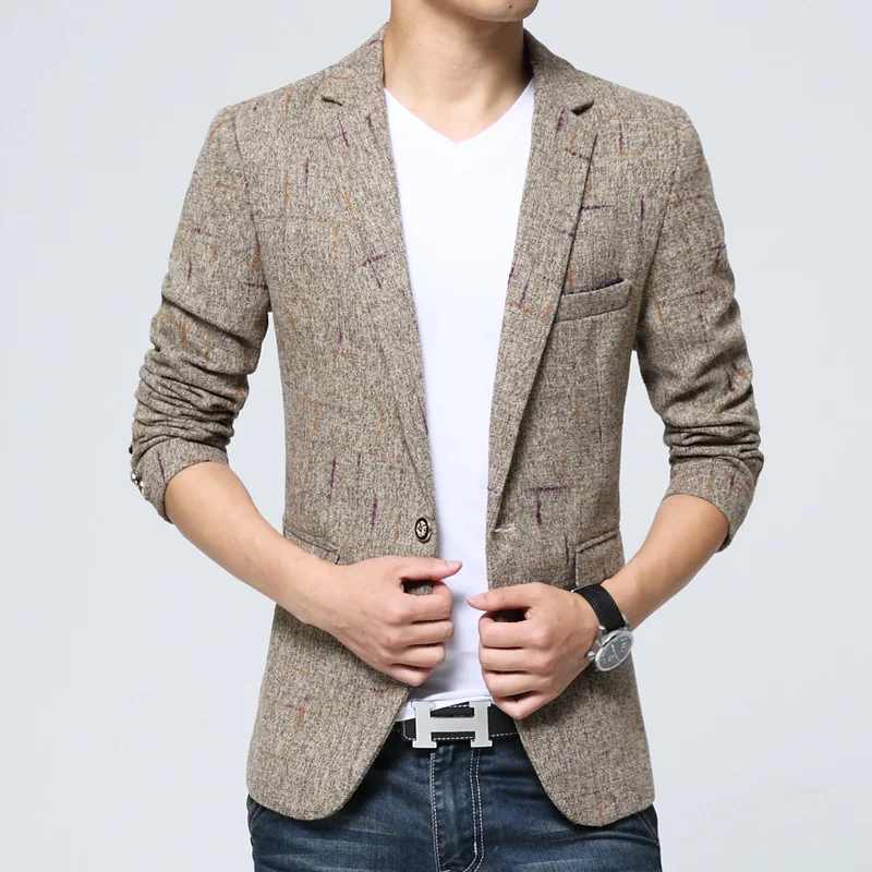 Men Chinese Style Mens Jackets Mens Suit Jacket Men's High end Fashion