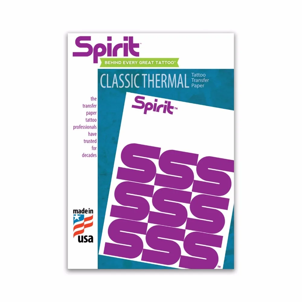 SPIRIT классический термальный трафарет переводная бумага & Классический Лист FreeHand