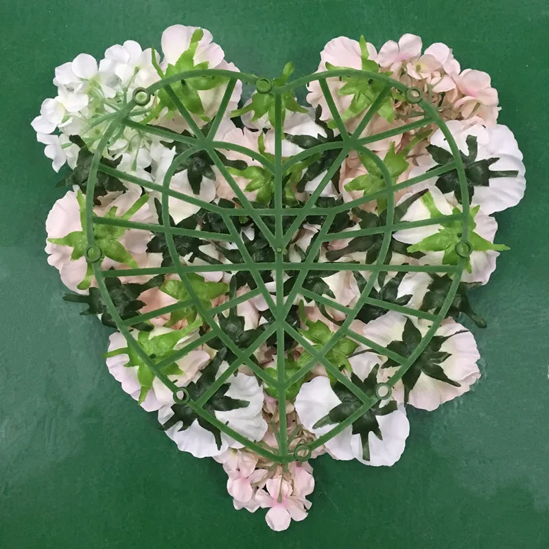 Artificial Silk Flower Wedding Decor Hydrangea Peony Rose Heart design for Wedding Arch Square Pavilion Corners Decorative Flore Artificial Silk Flower Wedding Decor Hydrangea Peony Rose Heart design for Wedding Arch Square Pavilion Corners Decorative Flore