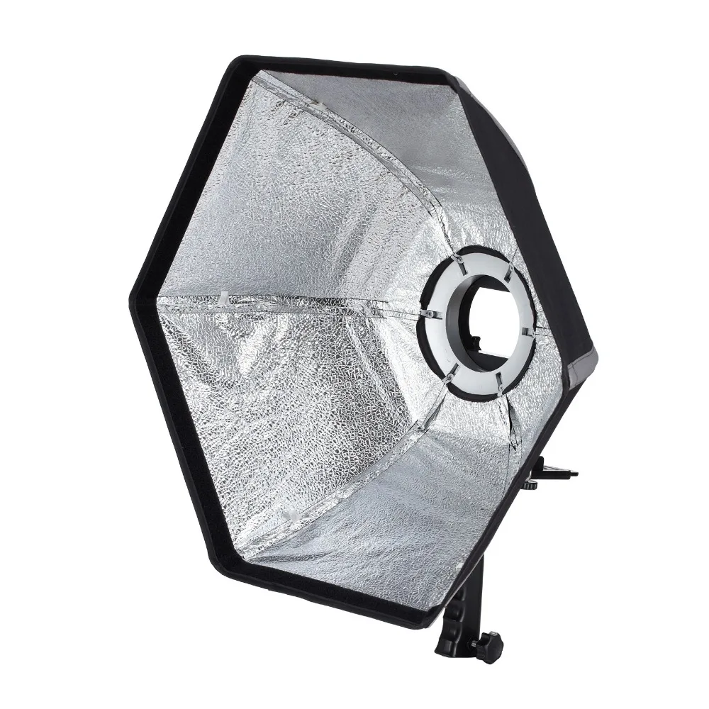Selens photographic Soft box 20 50cm Collapsible Hexagon Softbox with L Shape Adapter Ring Photo