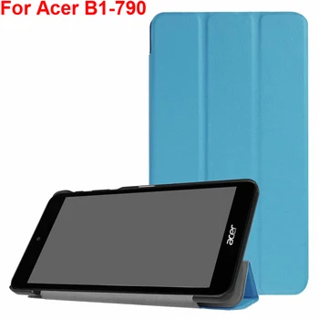 

Smart Cover Case for Acer Iconia tab B1-790 7.0" Tablet Shell Bag Protector Skin Acer B1 790 AcerB1-790 Stand Holder Sleeve Capa