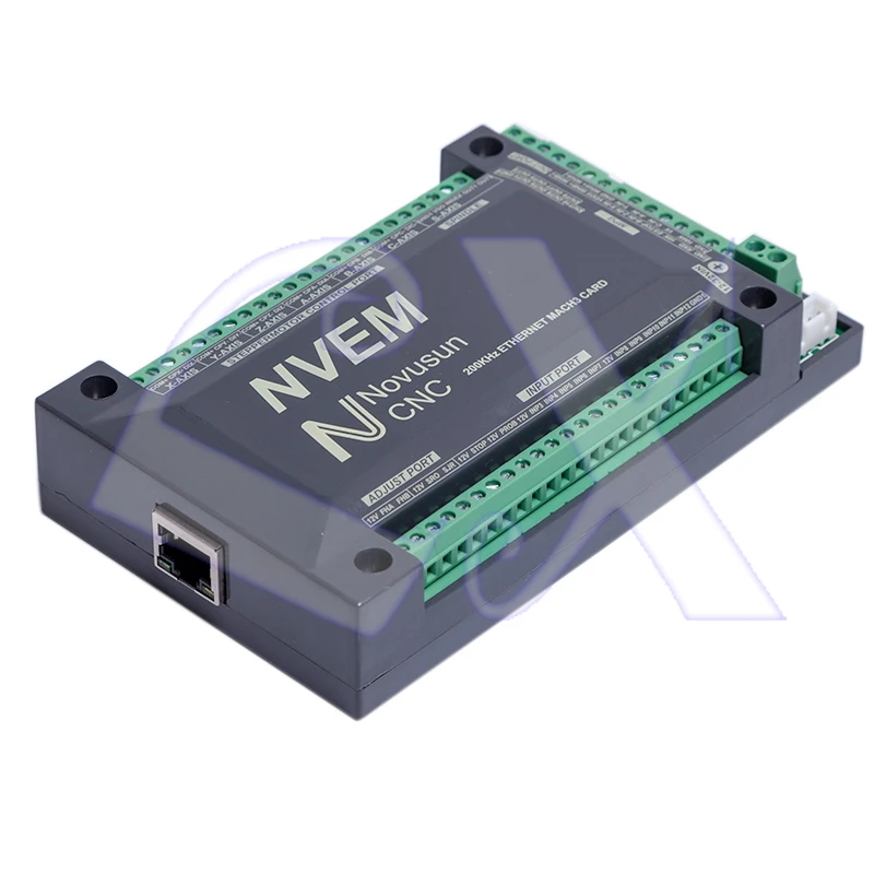 Бесплатная доставка NVEM V2.1 6 осевой контроллер с ЧПУ 200 кГц Ethernet MACH3 карта